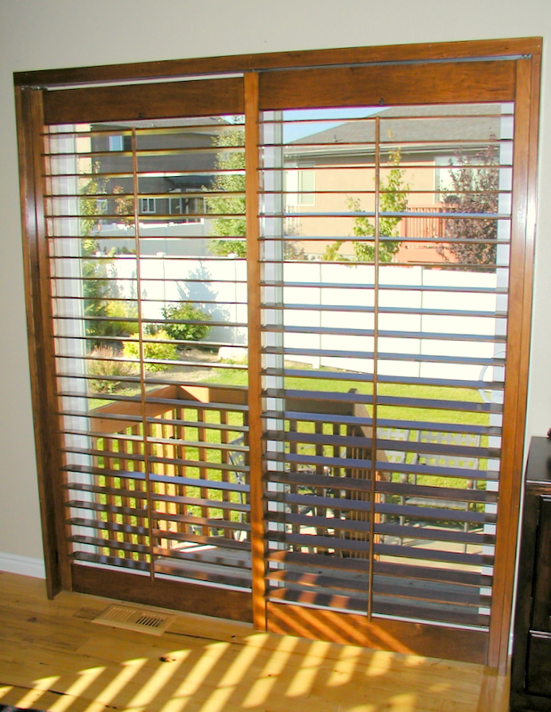shutters plantation sliding glass pass bi autumn door shutter open slide bipass