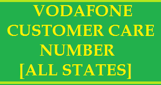 Vodafone All States Toll-Free Customer Care Number 24×7