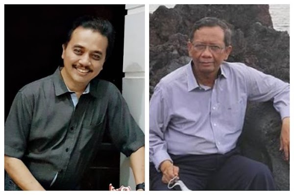 Mahfud Tidak Tegas soal Rasisme ke Natalius Pigai, Roy Suryo Singgung Ambroncius Relawan Jokowi