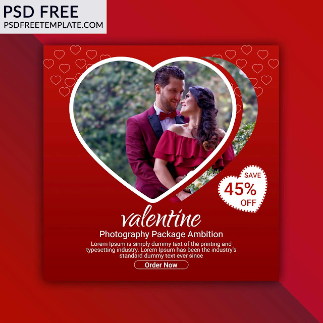 Valentines Day Instagram Fashion Red Couple Heart Shaped Social