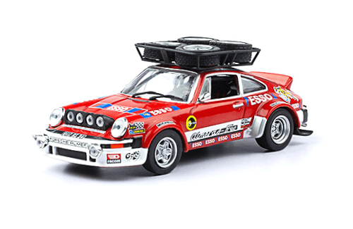 Porsche 911 SC Gr.4 chase car (1980) Team Almeras Eminence porsche 911 sc gr.4 chase car 1:43 team almeras eminence, coleccion vehiculos de asistencia en rally 1:43