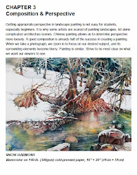 chinese techniques landscape watercolor link01 draw library