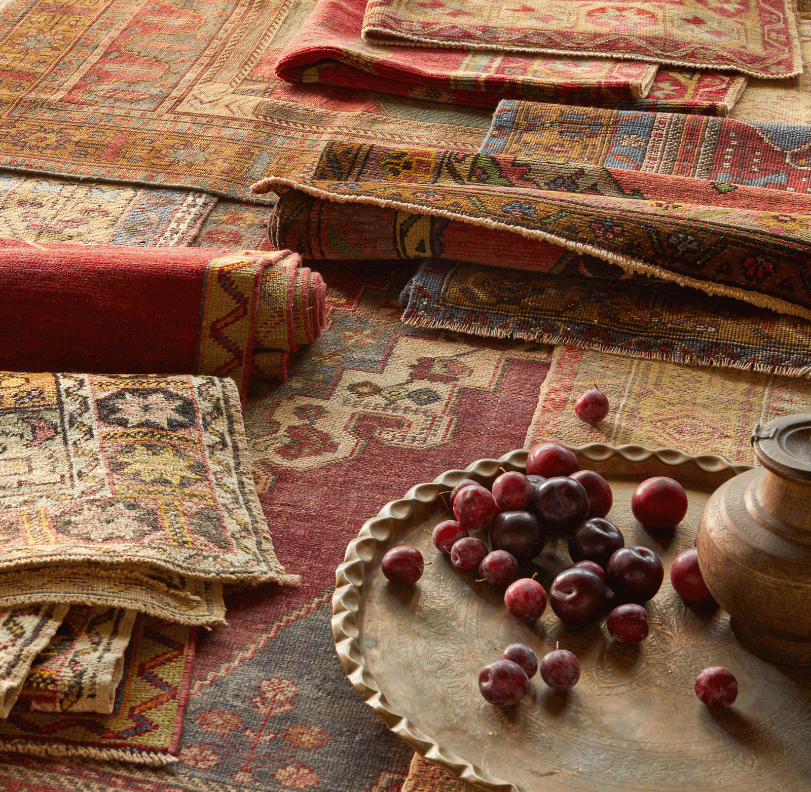 One of a Kind Vintage Turkish HandKnotted Rugs Continue a Vibrant