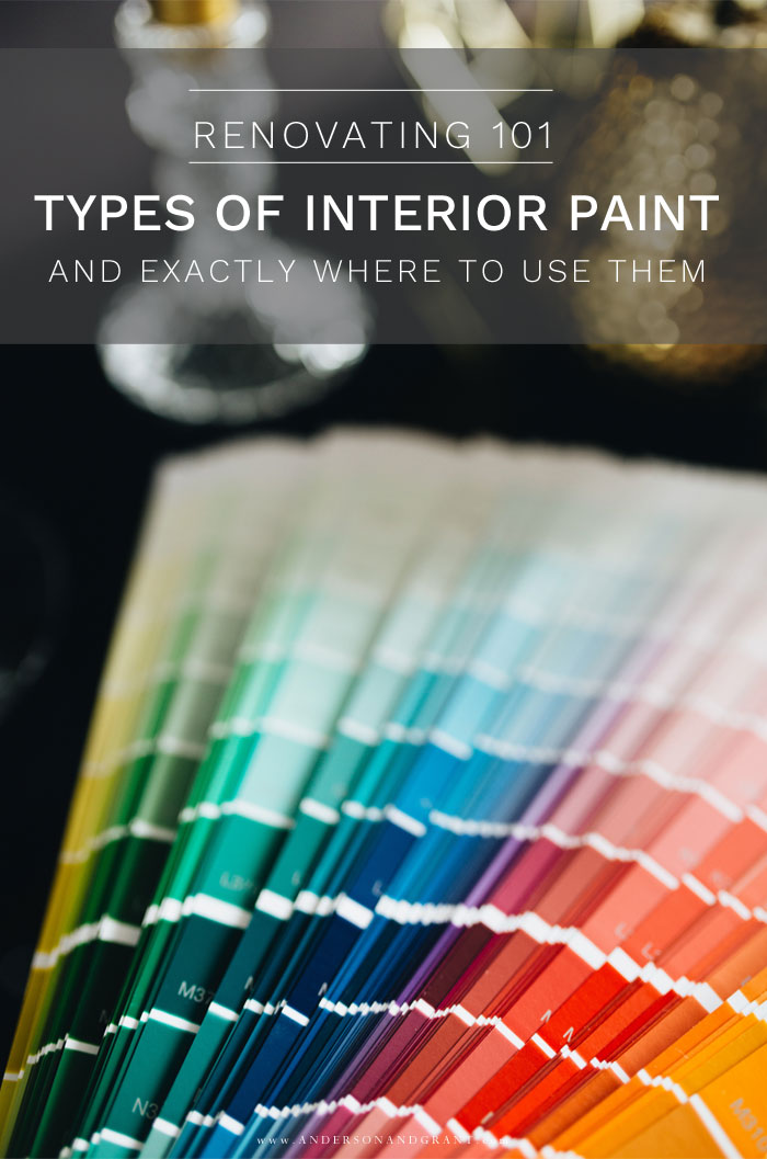 Types of Interior Paint for Your House ANDERSON+GRANT