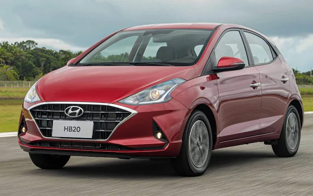 Novo Hyundai HB20 2020 - carro mais vendido do Brasil em abril