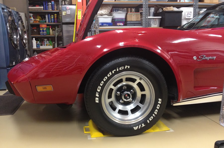 1976 Corvette Stingray Restore, Repair, Detail Getting the Front