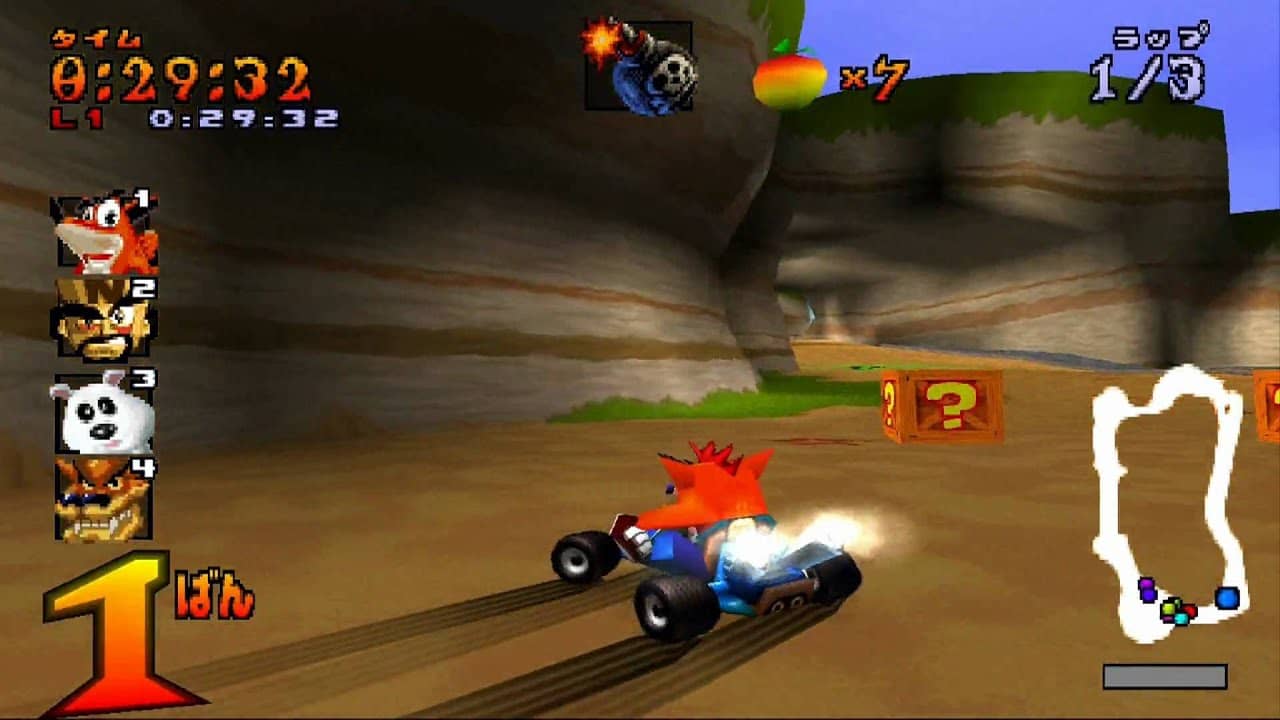 crash team racing ps1 emulator online