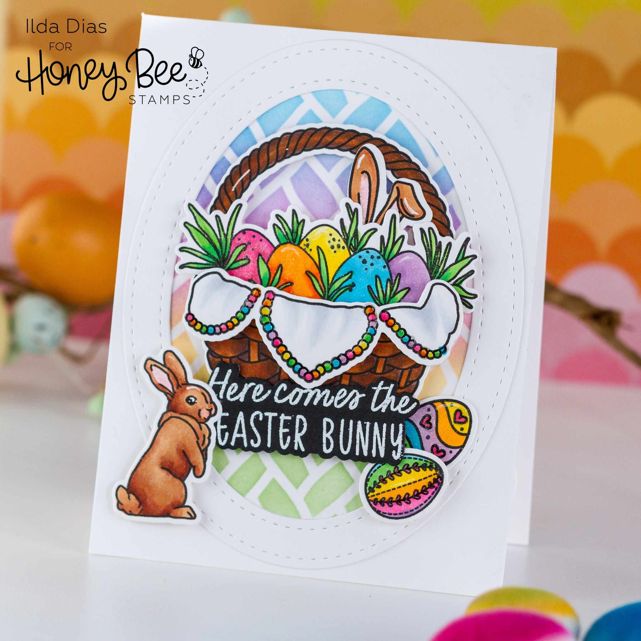 I Love Doing All Things Crafty Easter Basket Goodies Card Honey Bee