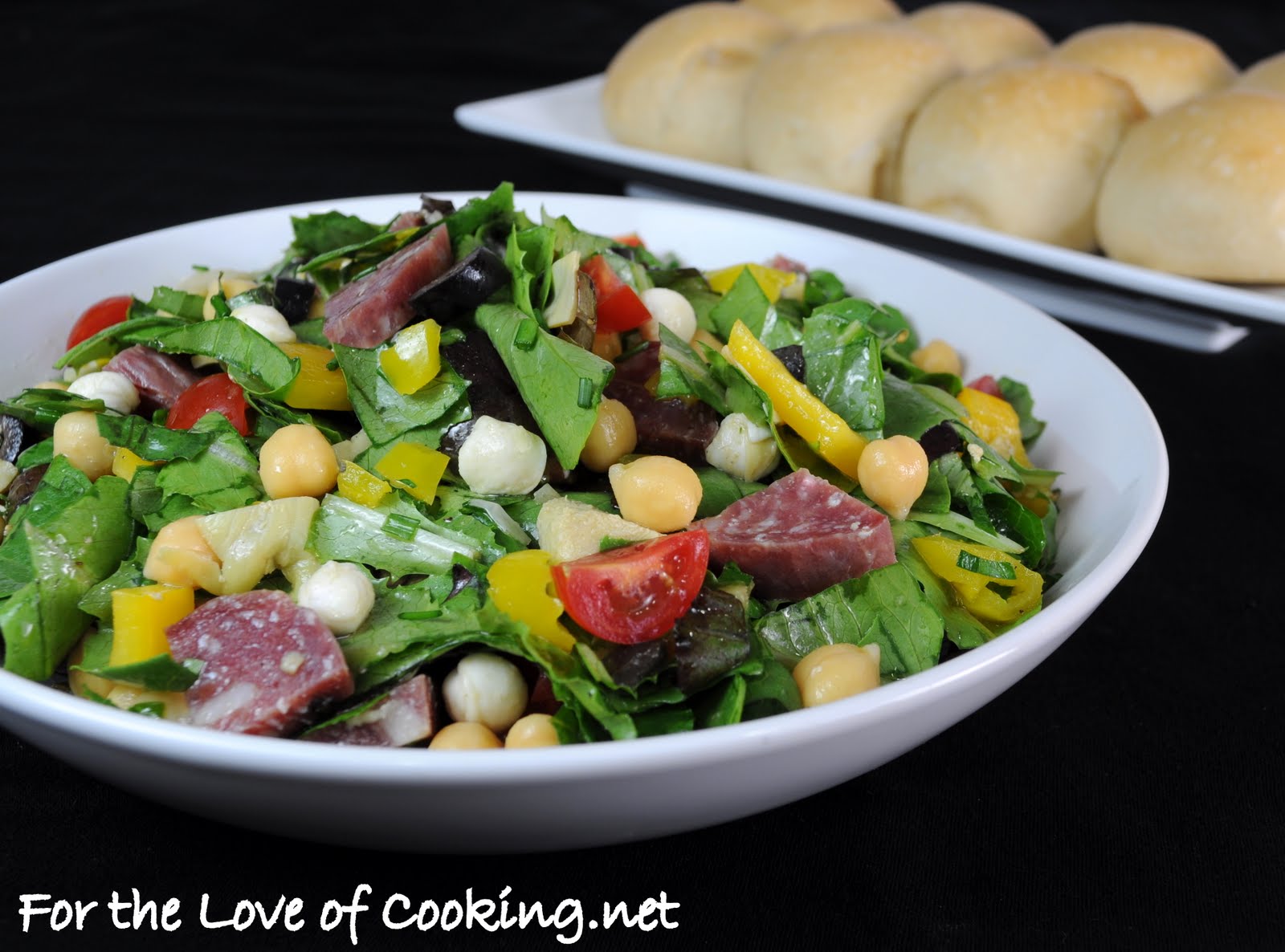 Chopped Italian Deli Salad For the Love of Cooking