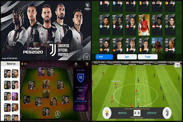 PES 2020 Mobile v3.6.0 Mod Juventus PES 2020 Mobile v3.6.0 Mod Juventus
