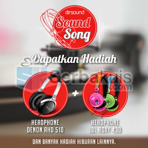 Kontes Sound Song Berhadiah Headphone Denon AHD-510