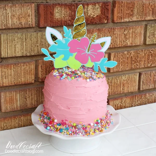 Magical Mermaid Cake Topper Kit - Hi Sweetheart