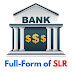 Full Form of SLR (Bank)