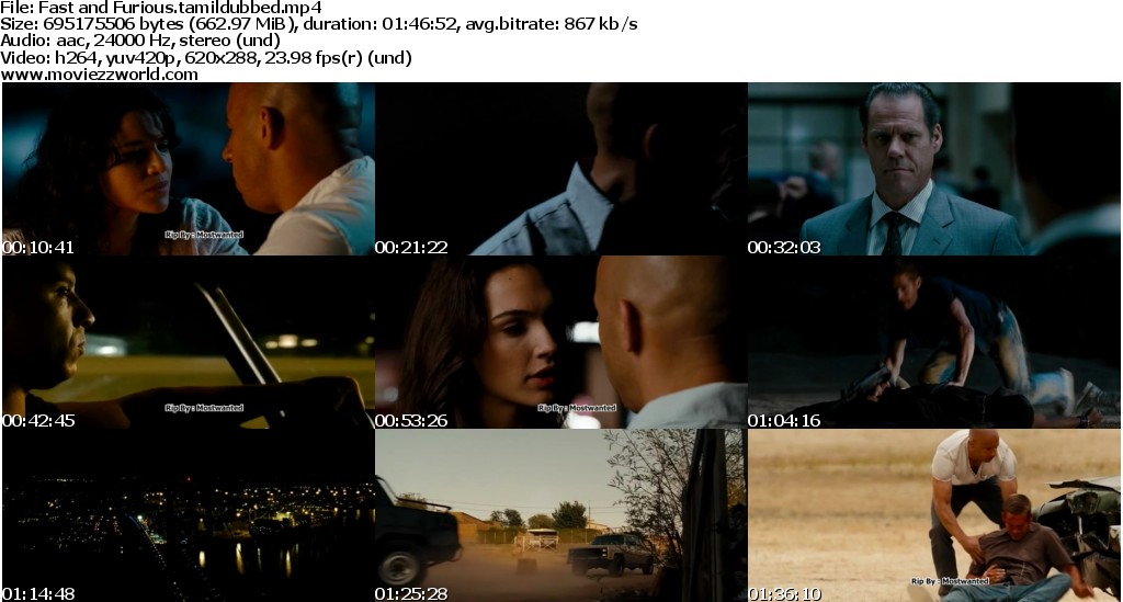 Fast And Furious 9 Tamil Dubbed Movie Download Tamilyogi Fast & Furious (2009)Download(Tamil Dubbed) ~ Moviezzworld1
