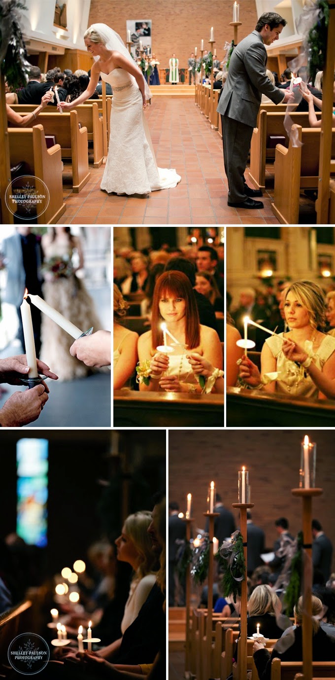 Reverse Unity Candle Wedding Ceremony