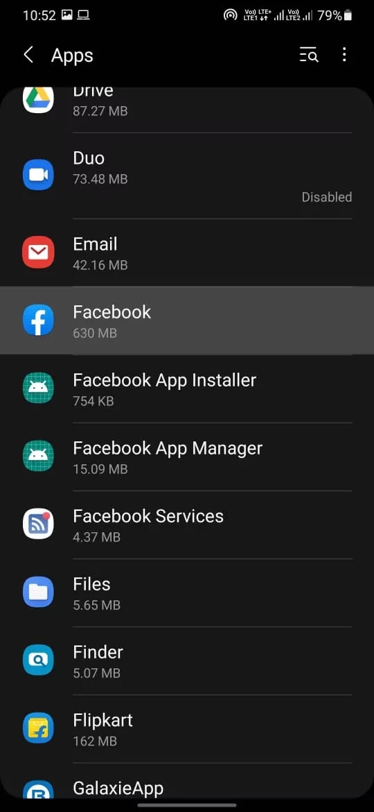 how to empty trash on android