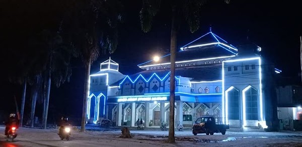 Masjid Agung Syuhada Masamba Bikin Takjub Warganet