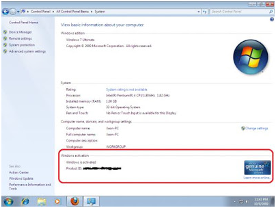 Membuat Windows Bajakan Jadi Asli Membuat Windows Bajakan Jadi Asli