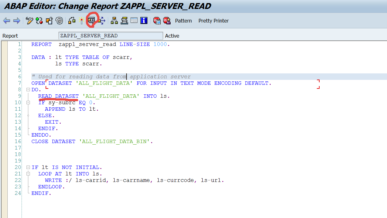 TECHSAP Reading Data from SAP Application Server [ Tx AL11 ]