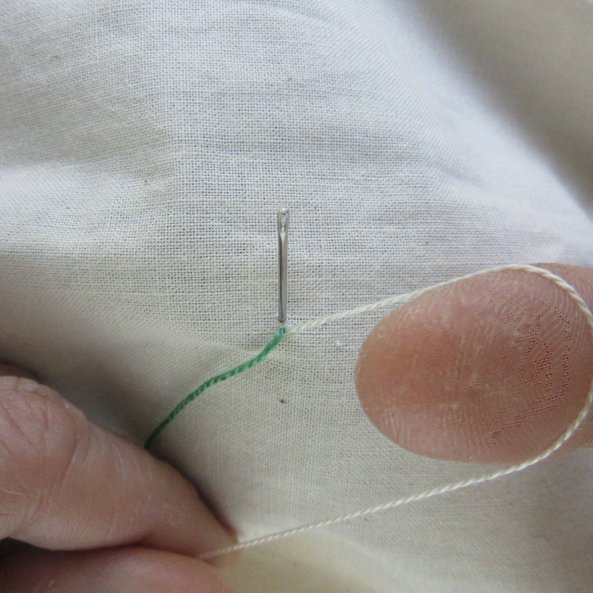 Queenie's Needlework Sunday Stitch School Lesson 193 Double Drizzle