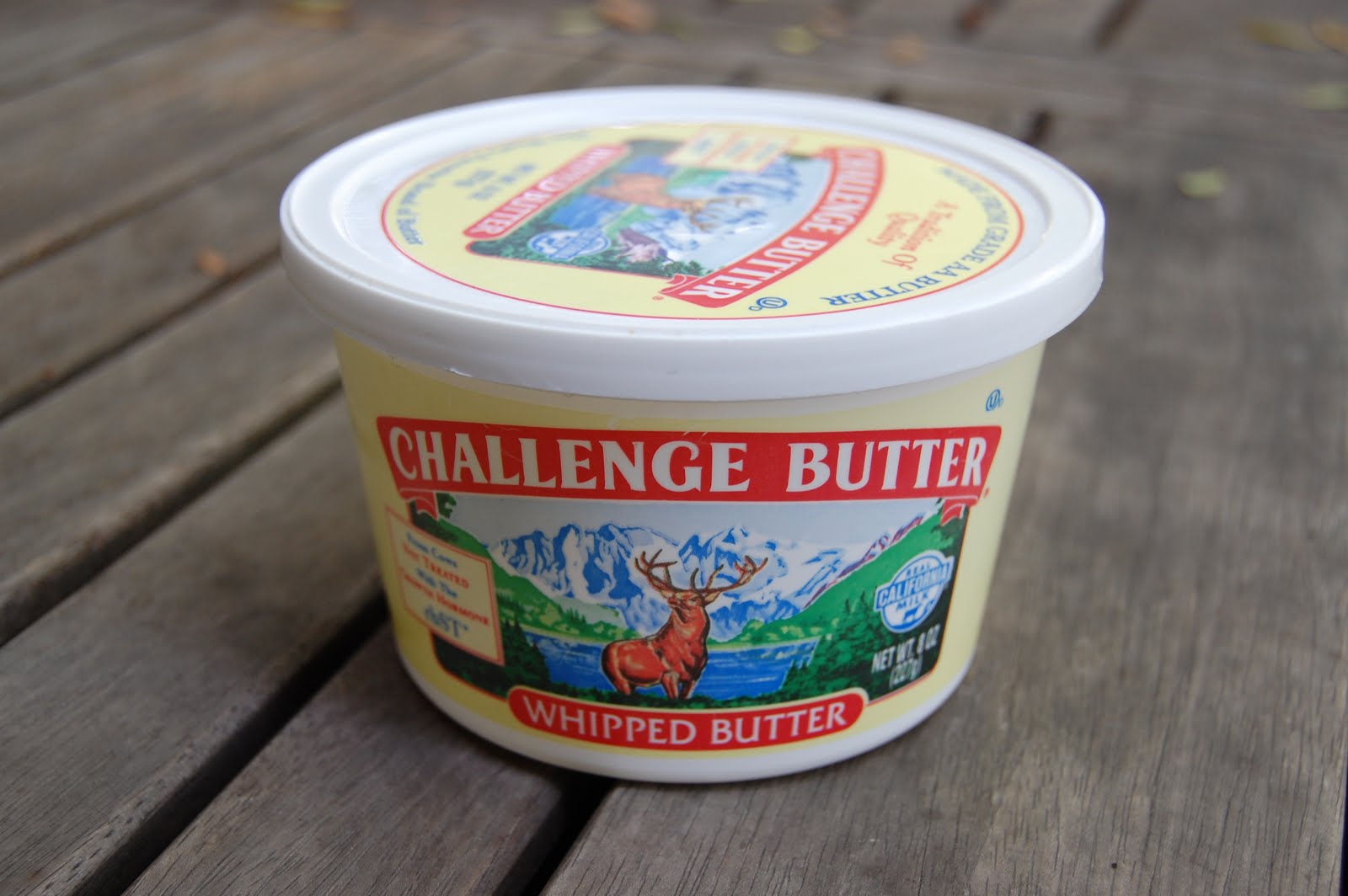 The Recyclista Plastic Tub of Butter