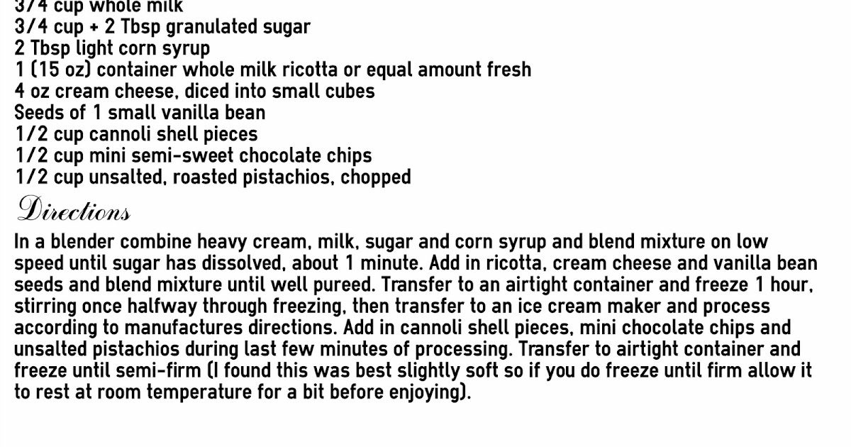 Quick And Easy Method To Make Cannoli Ice Cream At home. Homemade Ice