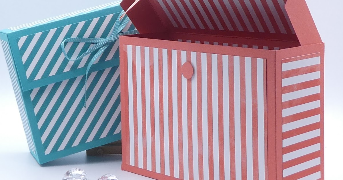 Karin's Papercraft Fliptop Box