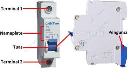Cara Memasang Kabel MCB. Bagian dan Fungsi - TPTUMETRO