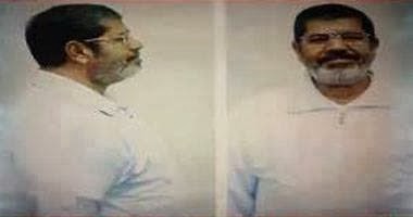أول صور تنشر للرئيس المعزول محمد مرسي بملابس السجن