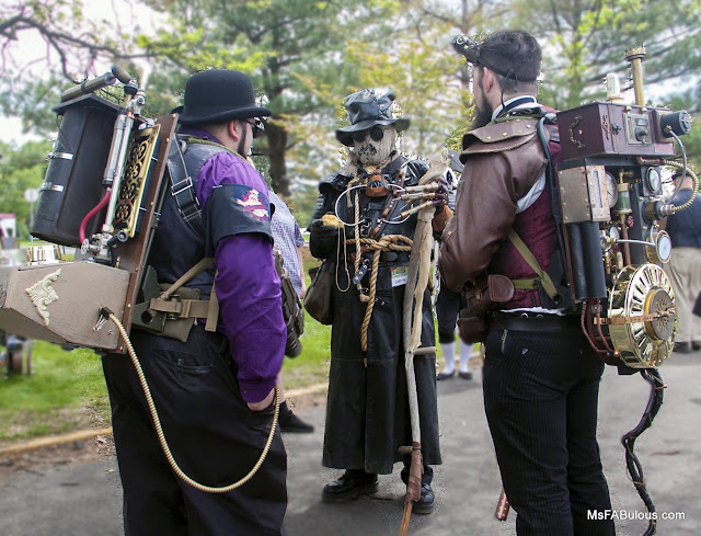 steampunk scarecrow