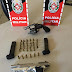 POLÍCIAS MILITAR E CIVIL PRENDEM DUPLA COM MOTO ROUBADA E DUAS ARMAS DE FOGO NA ZONA RURAL DE JERICÓ-PB