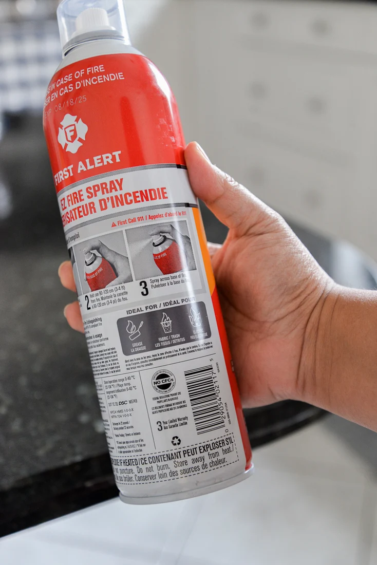 fire extinguisher for home, ez home spray, aerosol fire extinguisher
