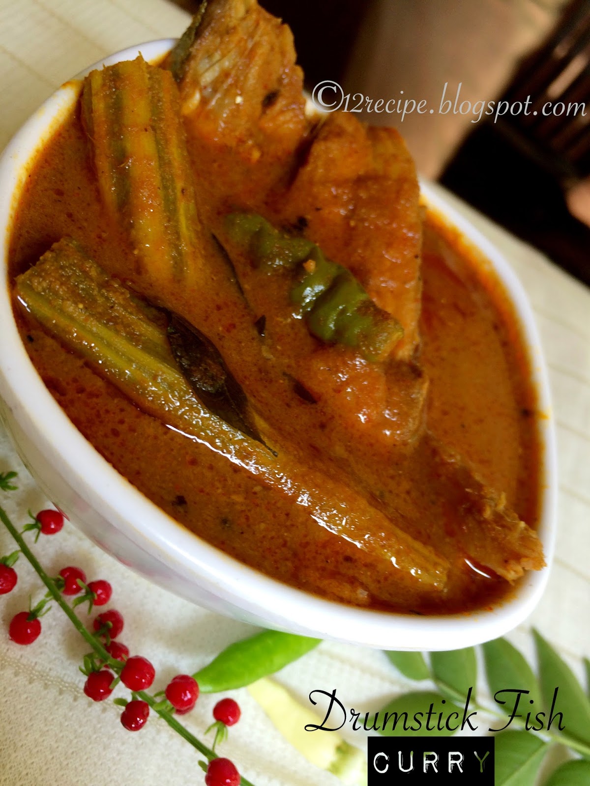 Drumstick Fish Curry Recipe Book