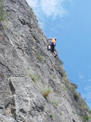 Anguiano, escalada en roca en La Rioja