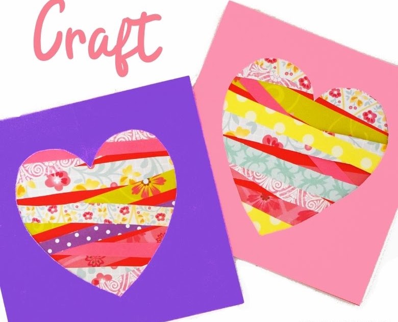 Paper Heart Craft for Kids & Family - KidPillar