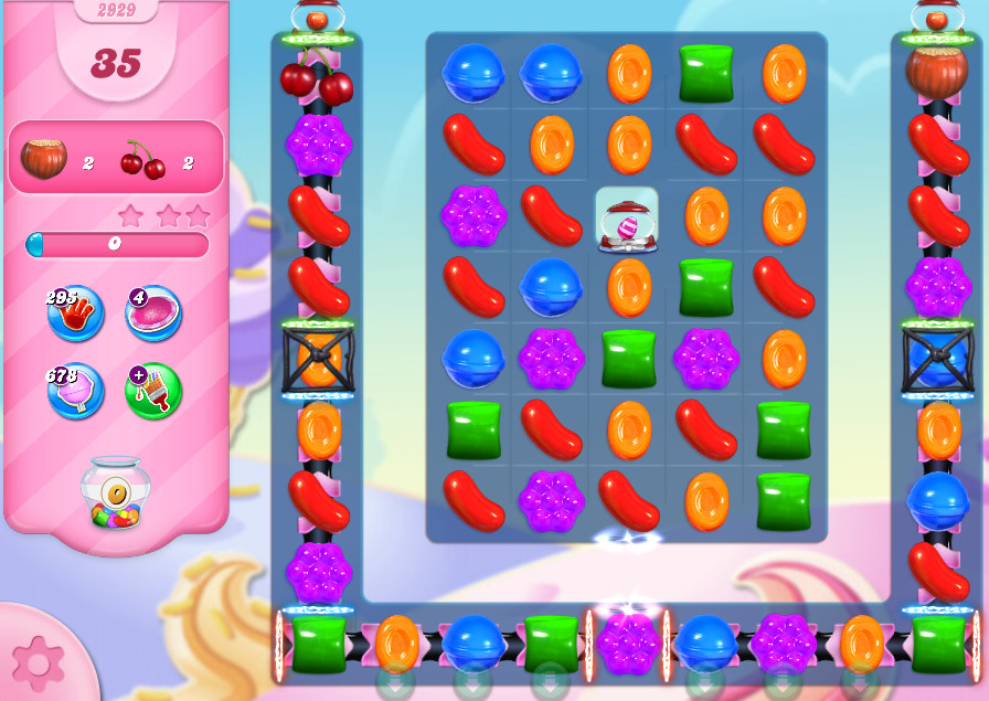 Candy Crush Saga level 2929 Candy Crush Saga level 2929