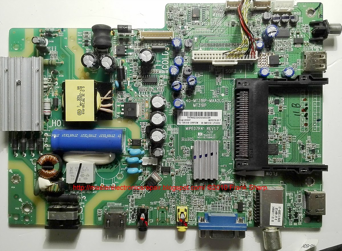 Master Electronics Repair !: REPAIR / SERVICING TV ERISSON 32LET82