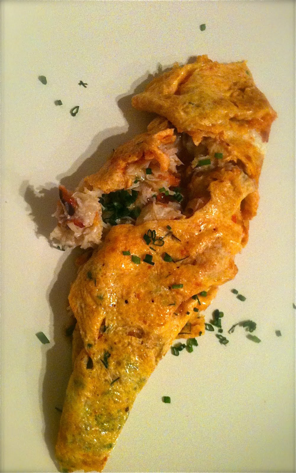 ROSE COTTAGE CRAB OMELETTE