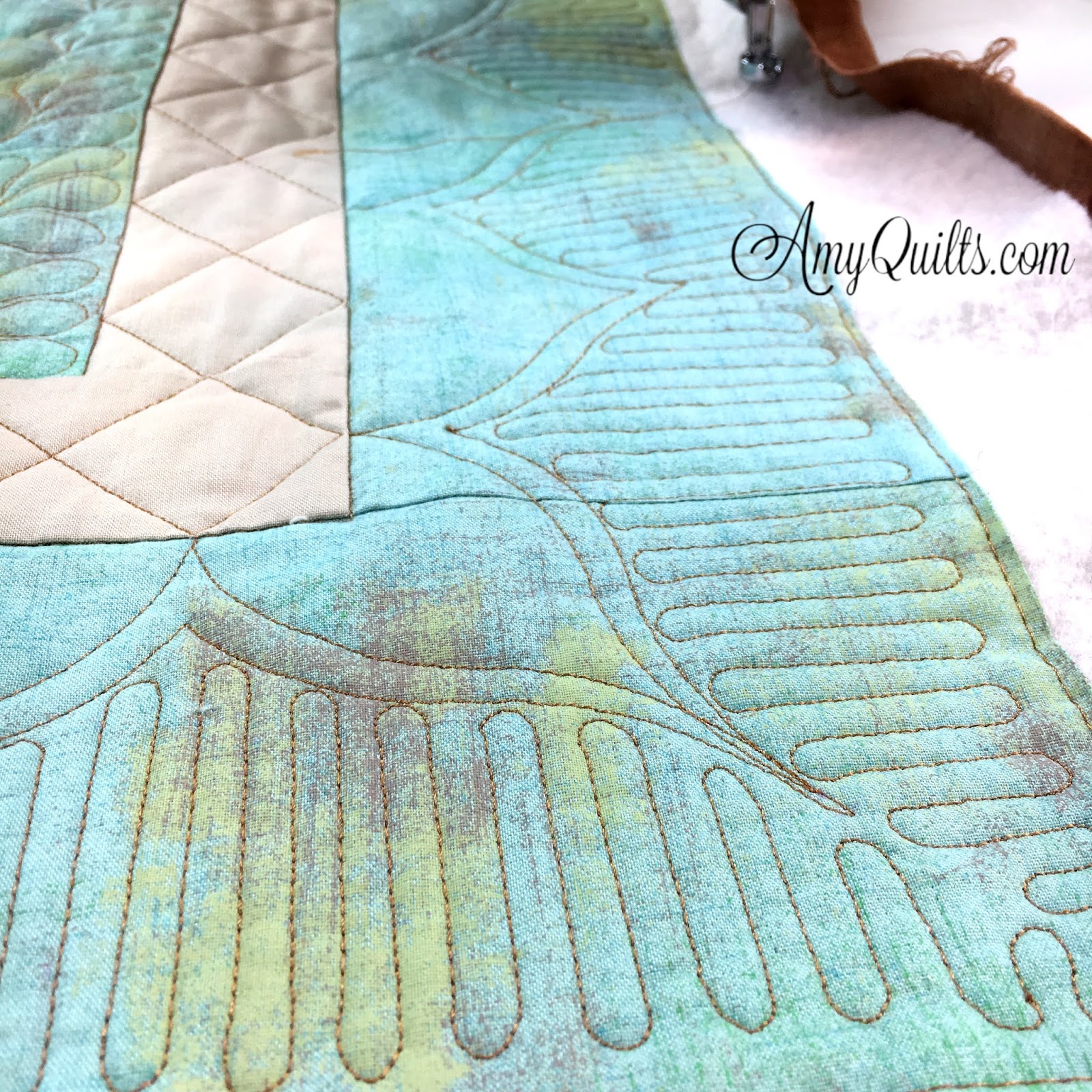 Amy's Free Motion Quilting Adventures Amy's Amish Bars Tutorial