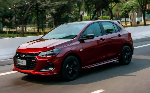 Chevrolet Onix - carro mais vendido do Brasil em agosto de 2022