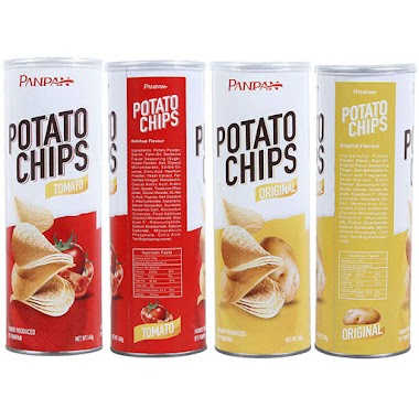 Panpan snack food stackable potato chips