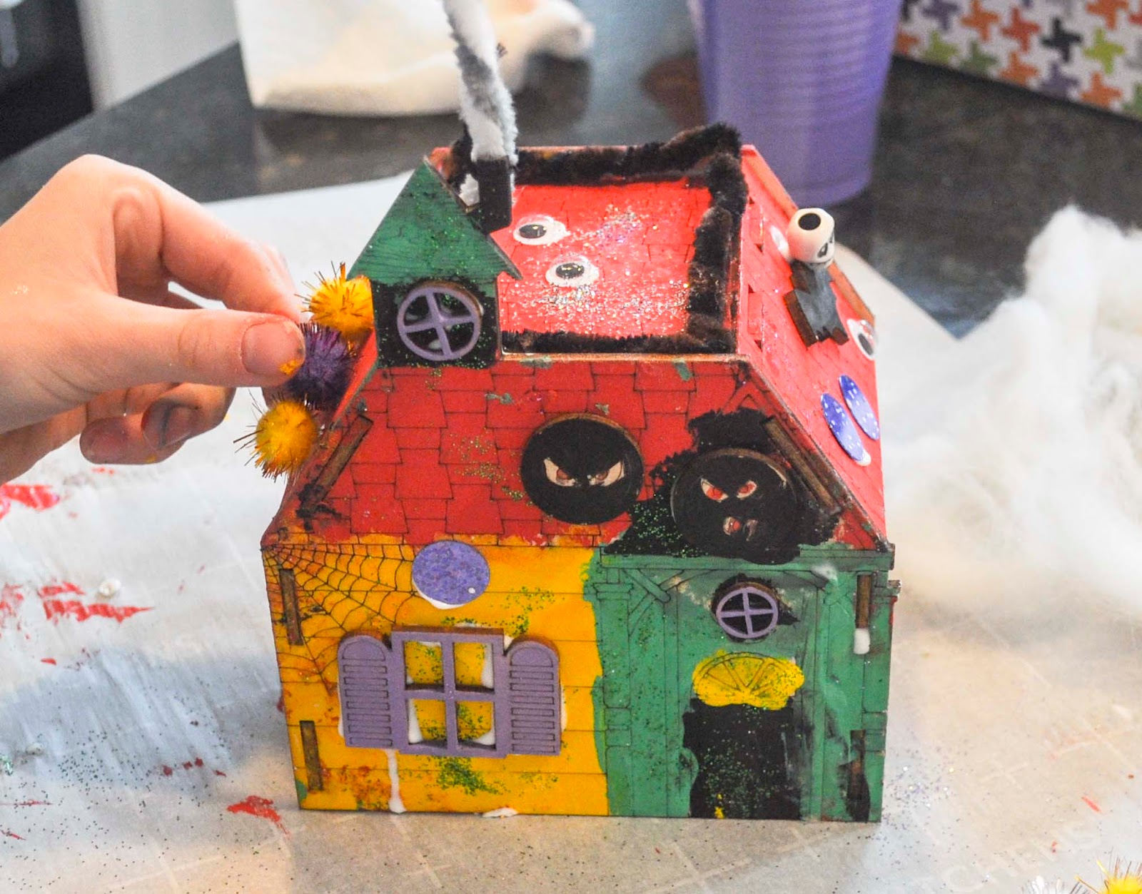 Create a Custom Haunted House | Jenny's Crayon Collection