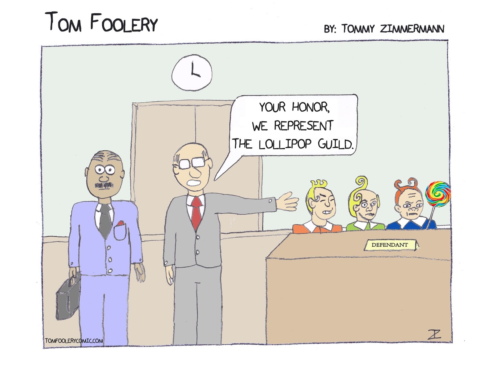 Tom Foolery Comic 2016