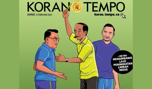 Jokowi Tak Balas Surat AHY, tapi Tegur Moeldoko Secara Internal