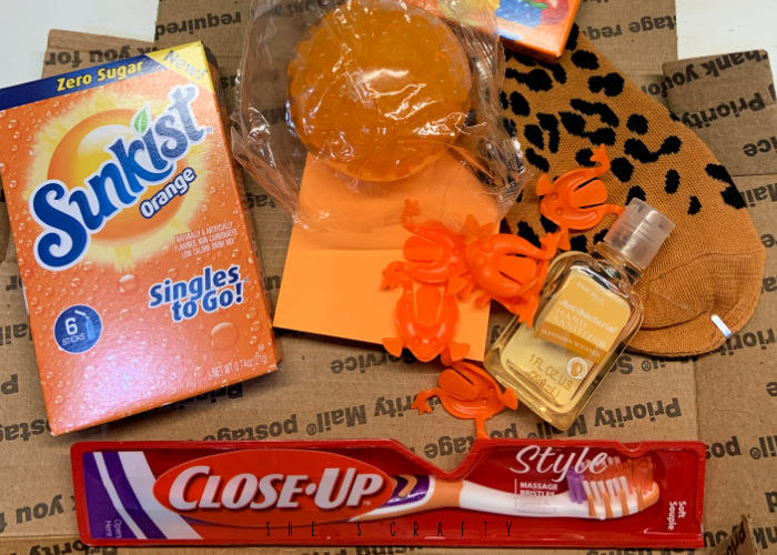 Orange you glad you're loved care package for college students