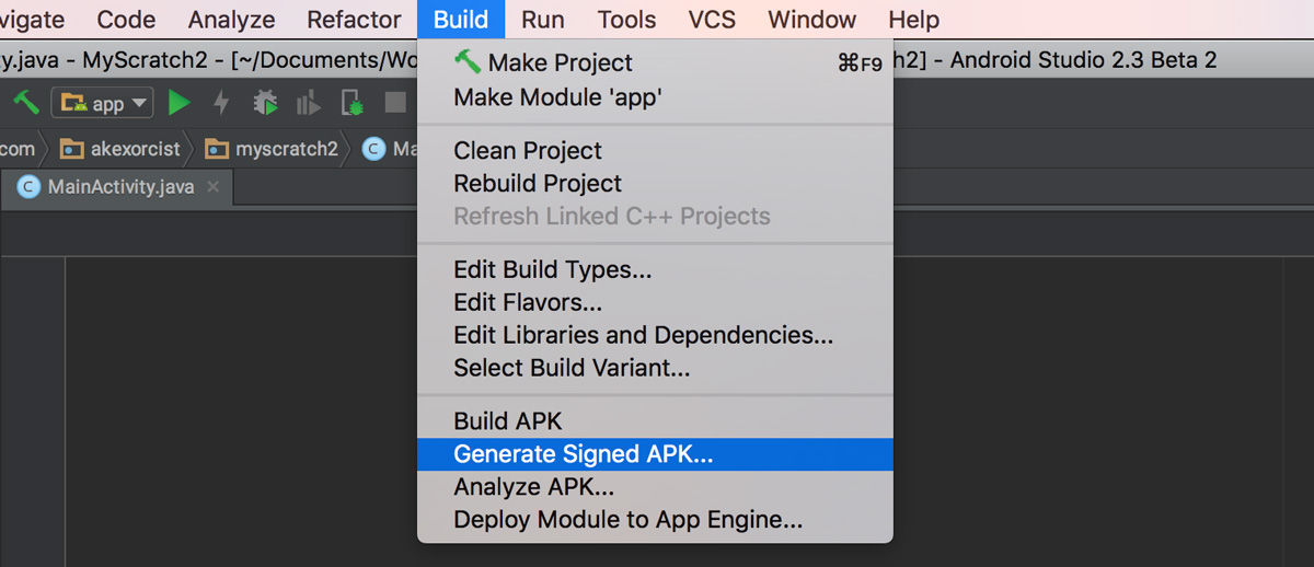 วิธีการสร้าง Keystore บน Android Studio Akexorcist Sleeping For Less