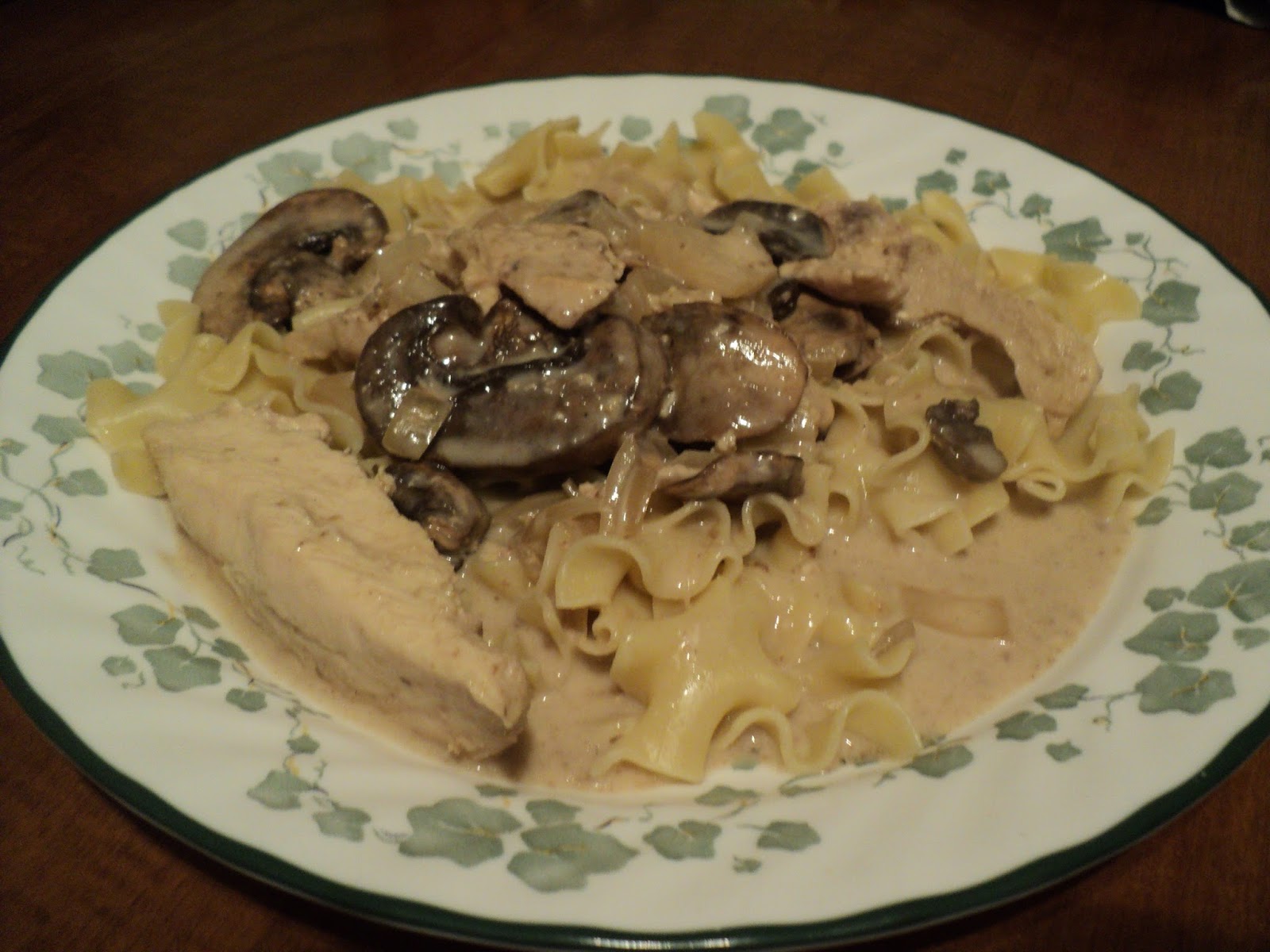 Merrily We Cook Along Chicken Marsala with Fettuccine