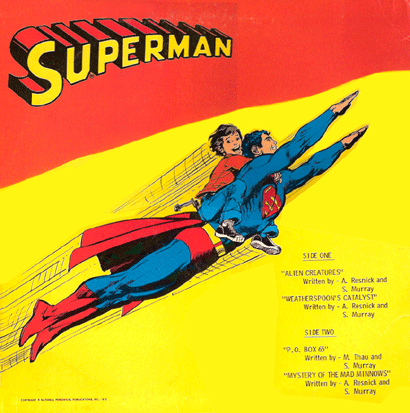 Power Records: Superman LP - 1975