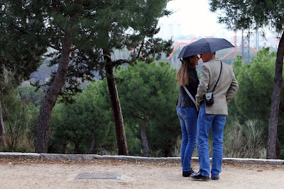 Imagen Amor Enamorados Bajo La Lluvia