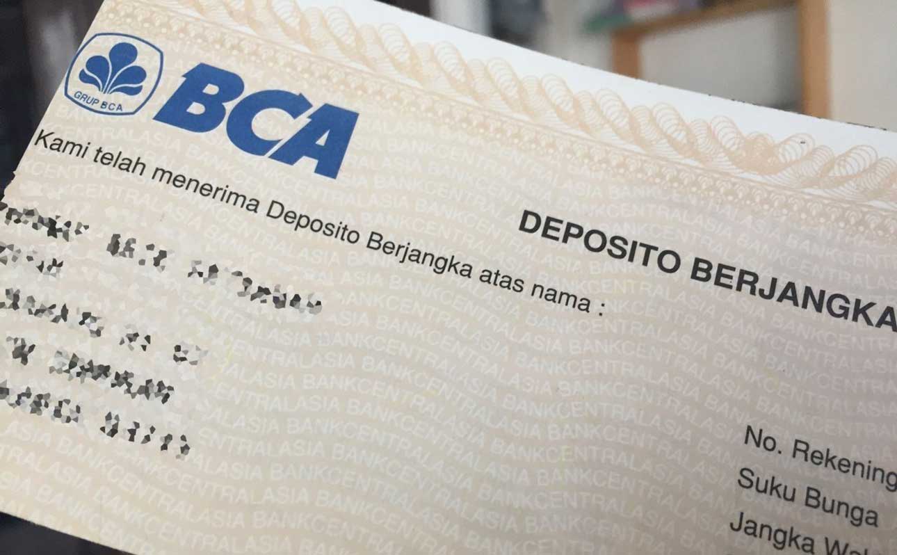 Cara Mudah Perhitungan Bunga Deposito Bca Saat Ini